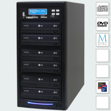 CopyBox 6 MultiMedia Duplicator - data kopieren vanaf usb stick geheugenkaart direct naar cd dvd disks